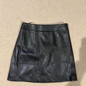 J. Crew Black Mini Skirt
